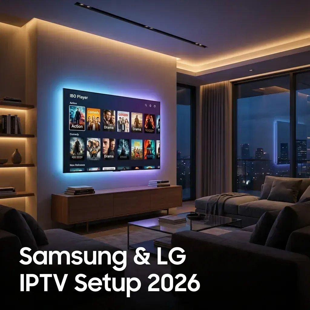 Beste IPTV Deutschland 2026: Samsung & LG App Guide | Best IPTV Guide 2026 - Buy Premium IPTV Subscription
