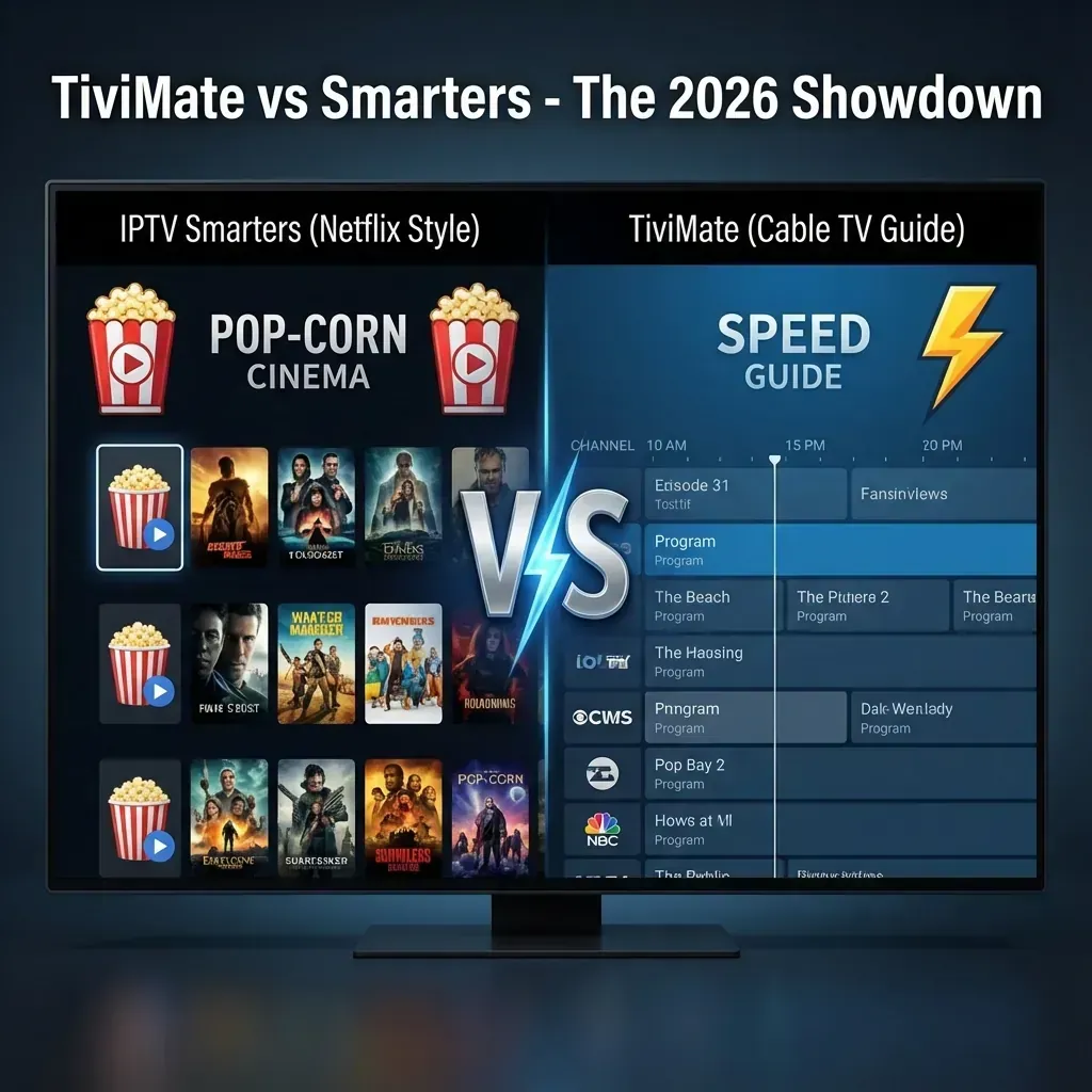 TiviMate vs. IPTV Smarters Pro: Which One is Actually Better in 2026? | Best IPTV Guide 2026 - Buy Premium IPTV Subscription