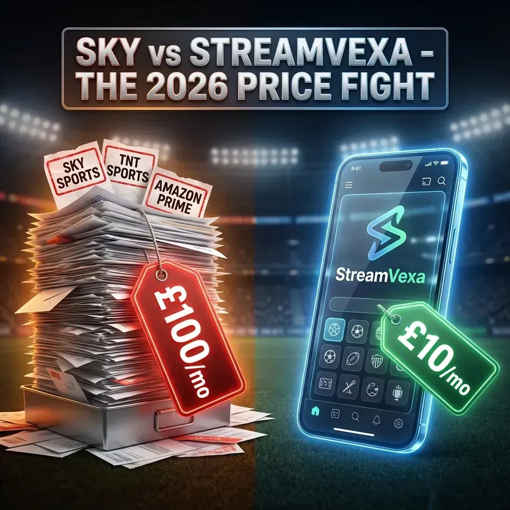 Premier League Streaming Cost Comparison UK - Sky Sports vs IPTV Price Premier League Streaming Cost Comparison UK - Sky Sports vs IPTV Price